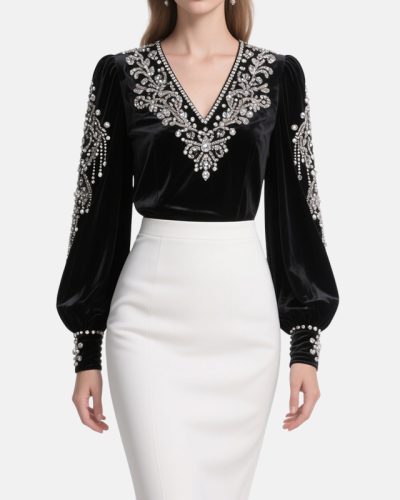 womens-vintage-gorgeous-party-matching-set