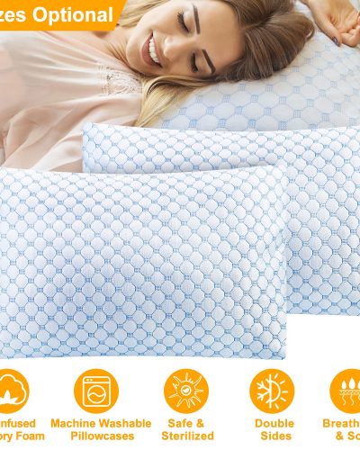 2pcs-or-1pc-cooling-memory-foam-pillow-ventilated-soft-bed-pillow-with-cooling-gel-infused-memory-foam-machine-washable