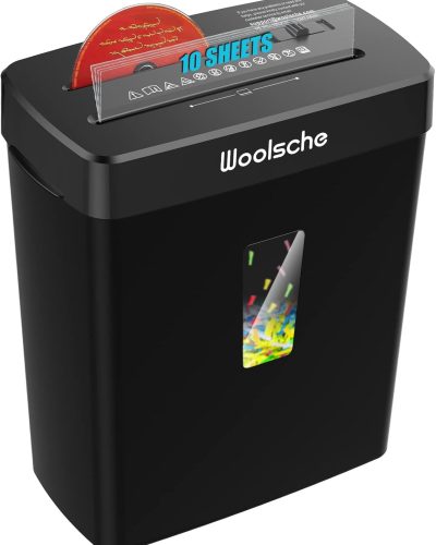 paper-shredder-10-sheets-of-paper-cut-horizontally-with-3-43-gallon-paper-basket-p-4-security-level-3-mode-designs-shreds-cds-and-credit-cards-durable-fast-anti-paper-jam-suitable-for-home